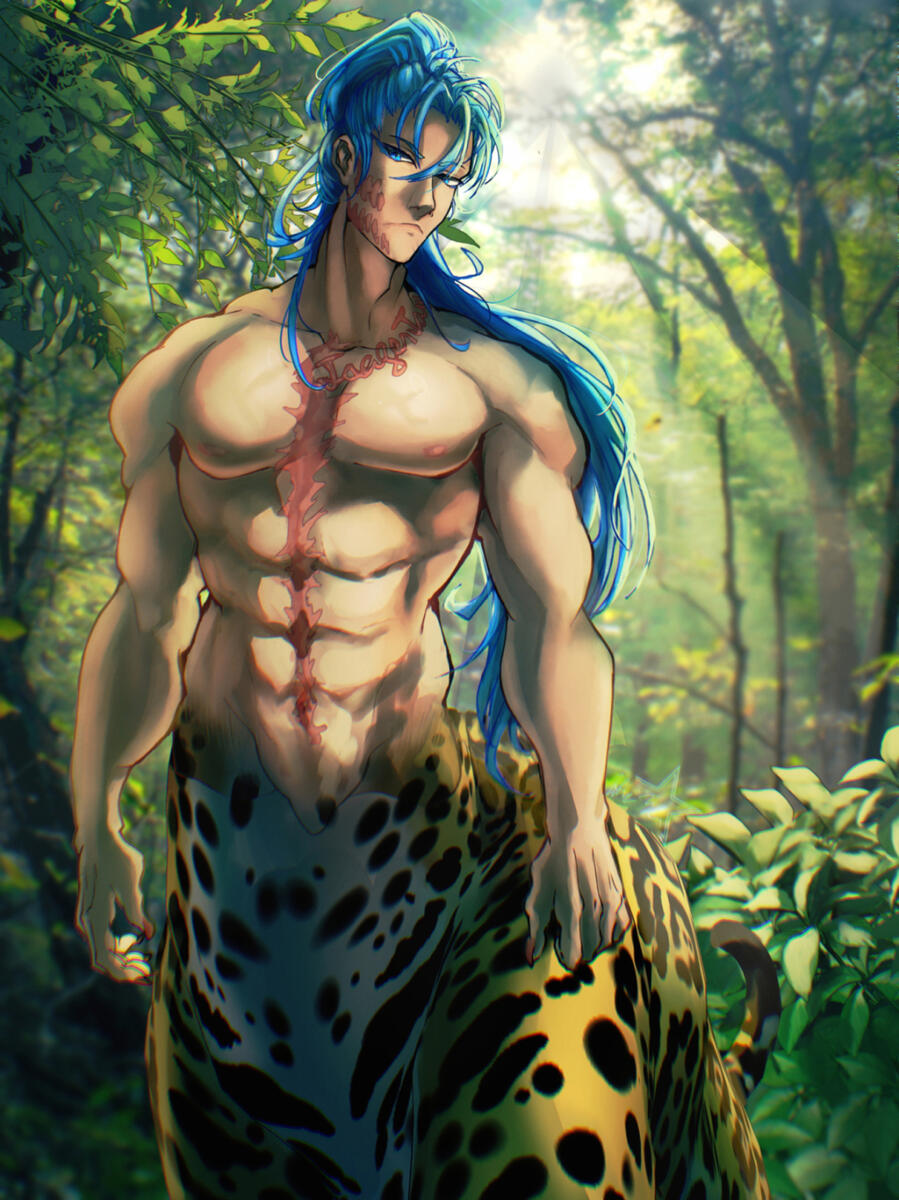 BLEACH Panther Centaur, commissioned work