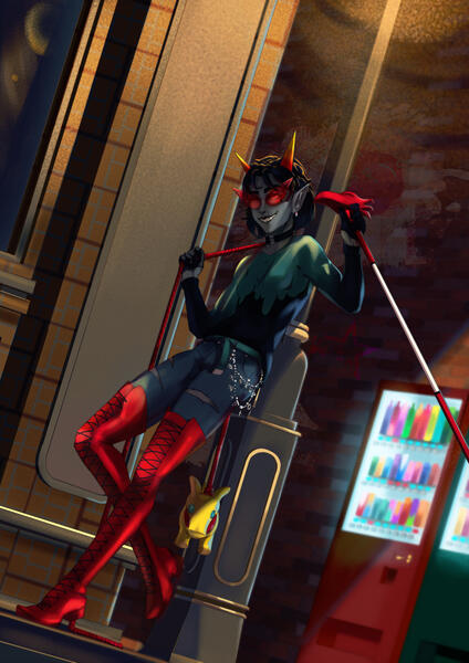 Terezi Pyrope, commissioned work